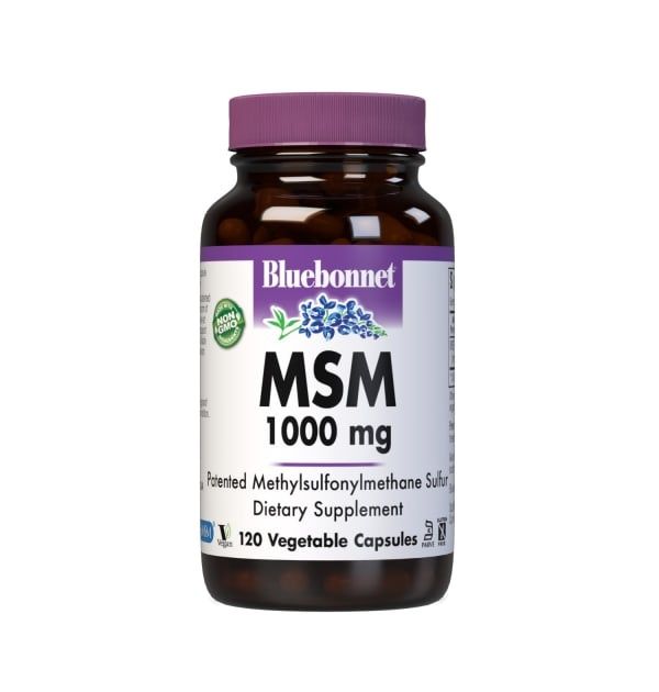 Bluebonnet - MSM 1000 mg - 120 Veg Capsules