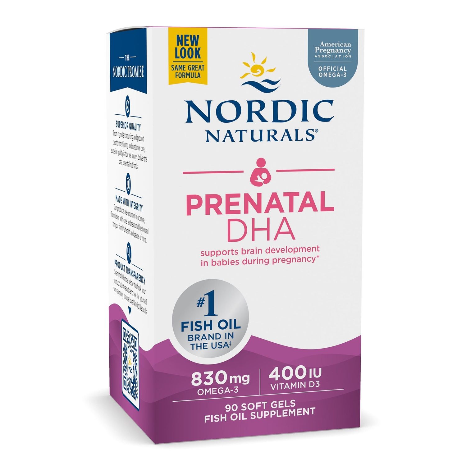 Nordic Naturals - Prenatal Dha Unflavored Formula - 90 count