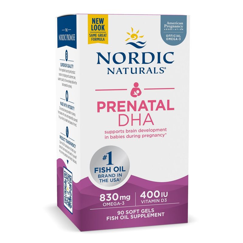 Nordic Naturals - Prenatal Dha Unflavored Formula - 90 count