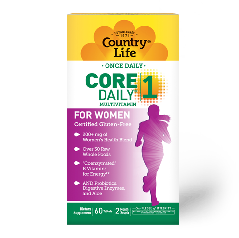 Country Life - Core Daily 1 For Women - 60 Tablets