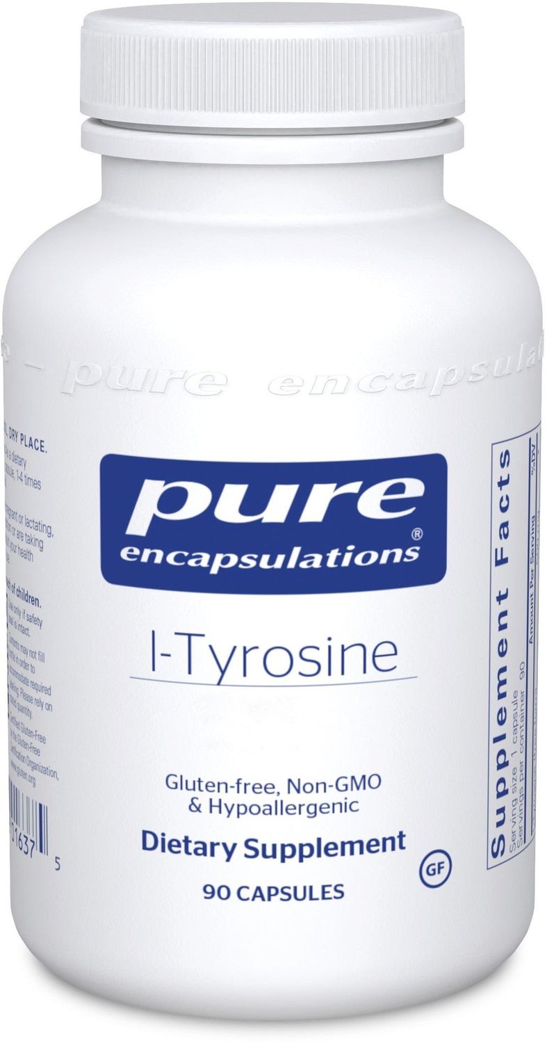 Pure Encapsulations - L-Tyrosine - 90 Capsules