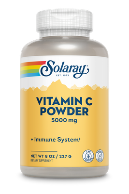 Solaray - Vitamin C Powder 5000 mg - 8 oz