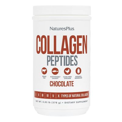Natures Plus - Collagen Peptides Chocolate - 378 grams