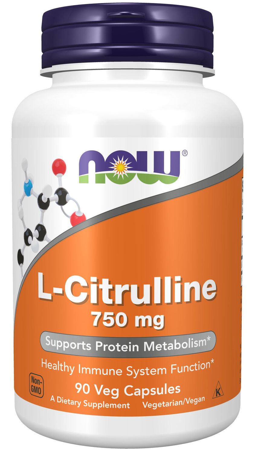 Now - Citrulline 750mg - 90 Capsules