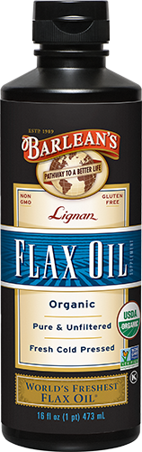 Barleans - Lignan Flax Oil - 16 oz