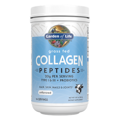 Garden of Life - Grass Fed Collagen Peptides - 280 g