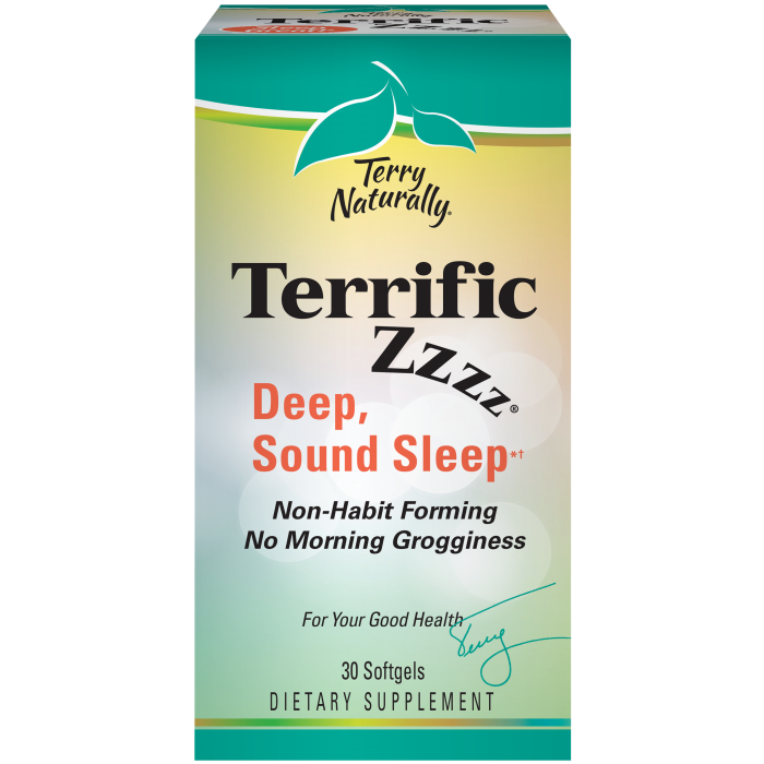 Terry Naturally - Terrific Zzzz - 30 Softgels