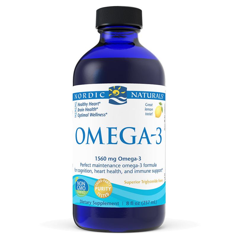 Nordic Naturals - Omega-3D Lemon - 8 oz