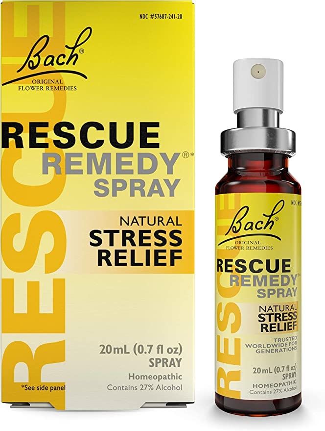 Bach Flower Remedies - Rescue Remedy Spray Original Flower - 20 ml