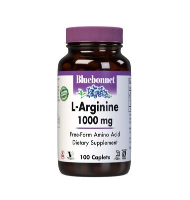 Bluebonnet - L-Arginine 1000 mg - 100 Capsules Bluebonnet - L-Arginine 1000 mg - 100 Capsules