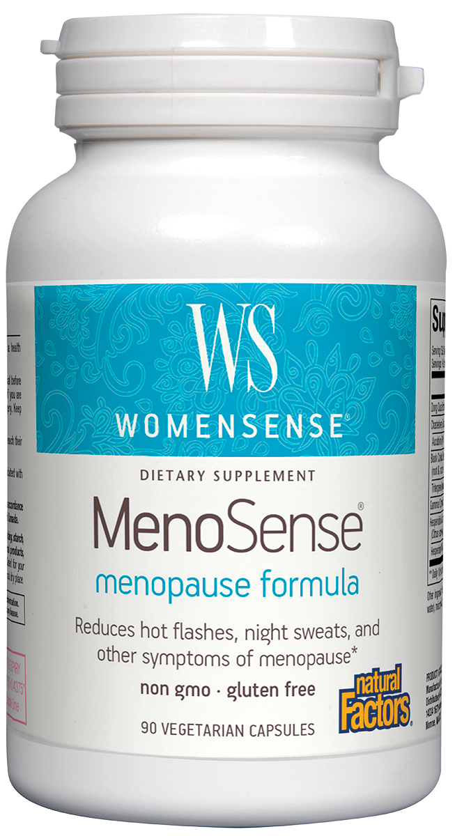 Natural Factors - Menosense - 90 Veg Capsules
