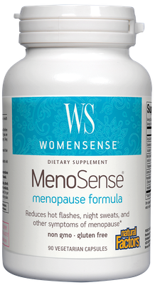 Natural Factors - Menosense - 90 Veg Capsules