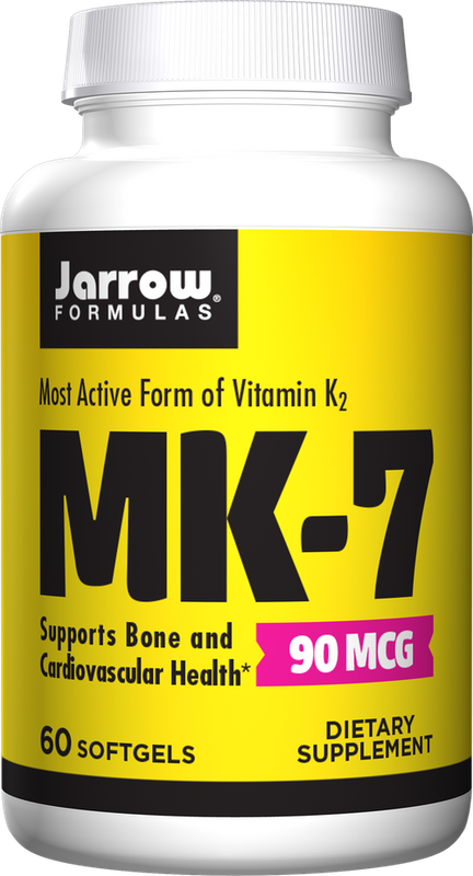 Jarrow - Vitamin K2 As Mk-7 - 60 Softgels