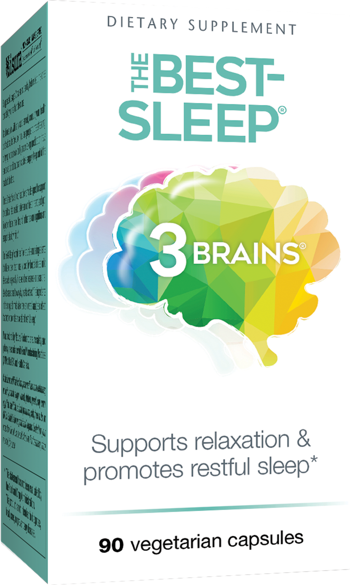Natural Factors - 3 Brains The Best Sleep - 90 Capsules