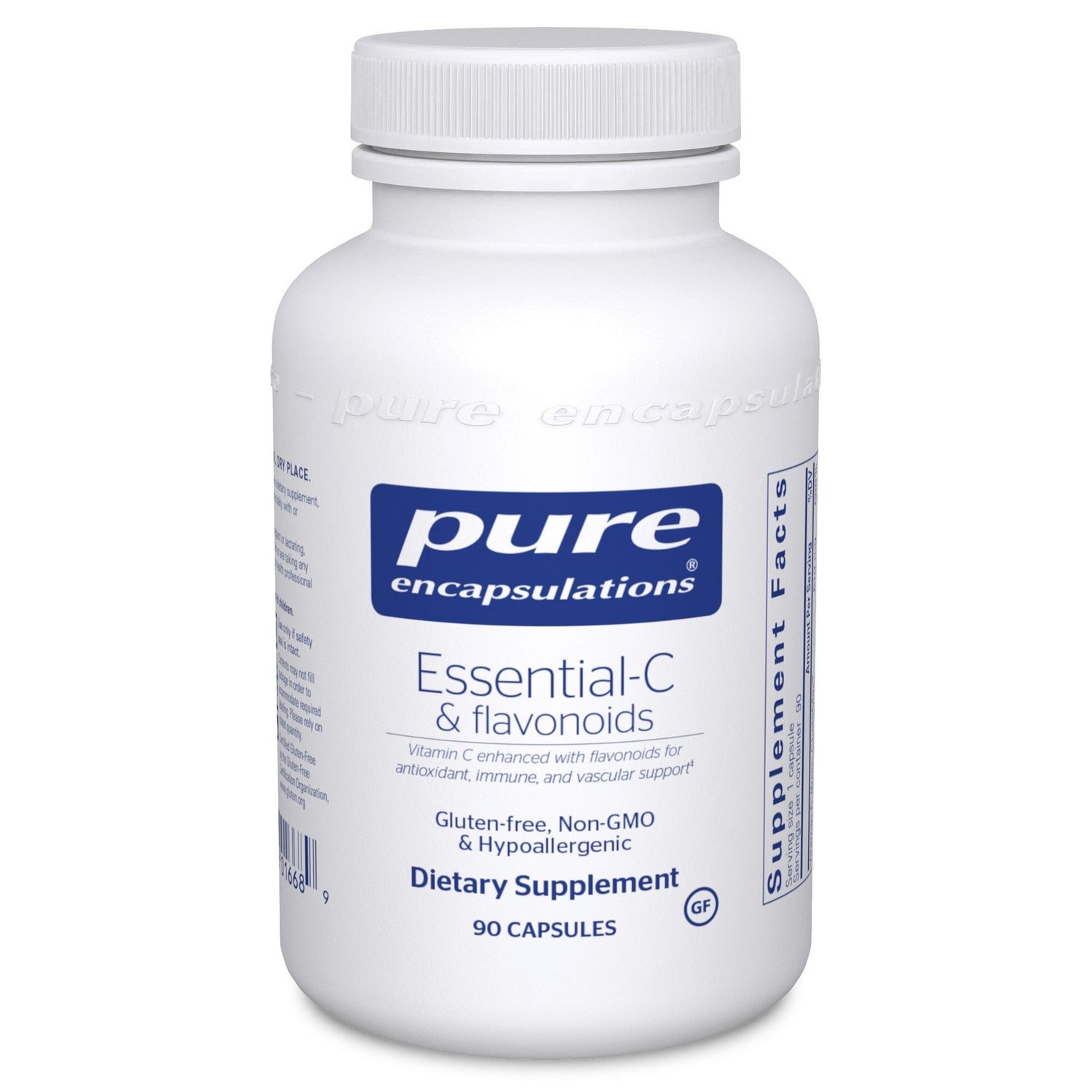 Pure Encapsulations - Essential-C and Flavonoids - 90 Capsules