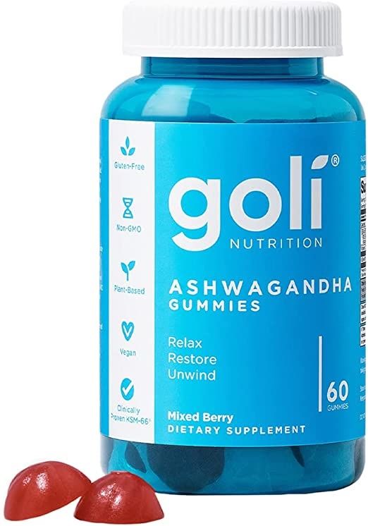 Goli Nutrition - Ashwagandha Gummies - 60 Gummies