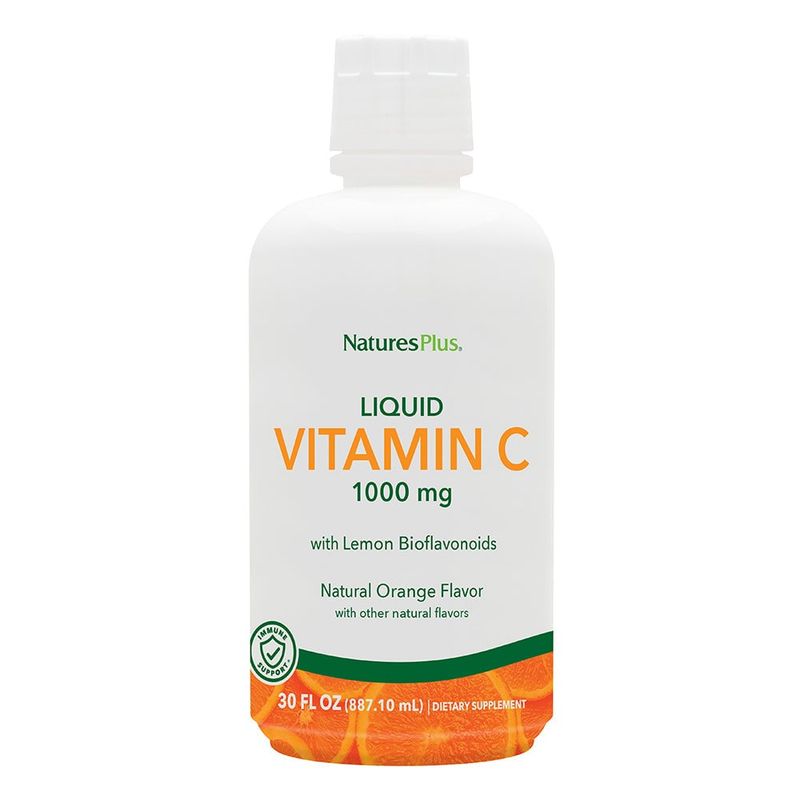 Natures Plus - Vitamin C Liquid - 30 oz