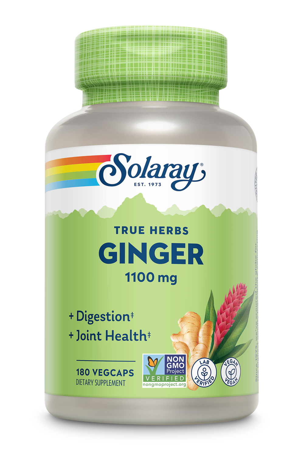 Solaray - Ginger - 180 count