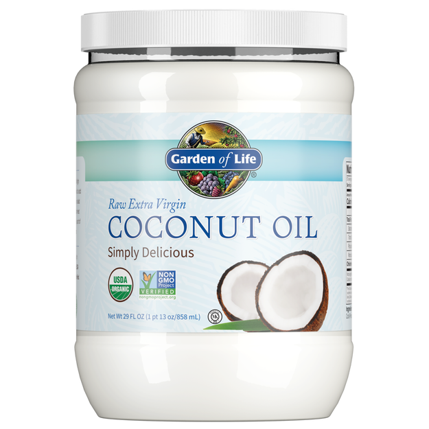 Garden of Life - Oil Coconut - Organic - Raw Extra Virgin - 29 oz