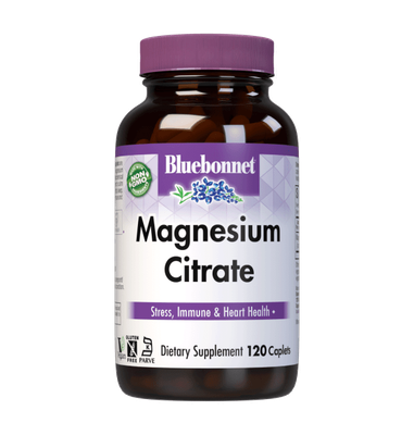 Bluebonnet - Magnesium Citrate - 120 Capsules
