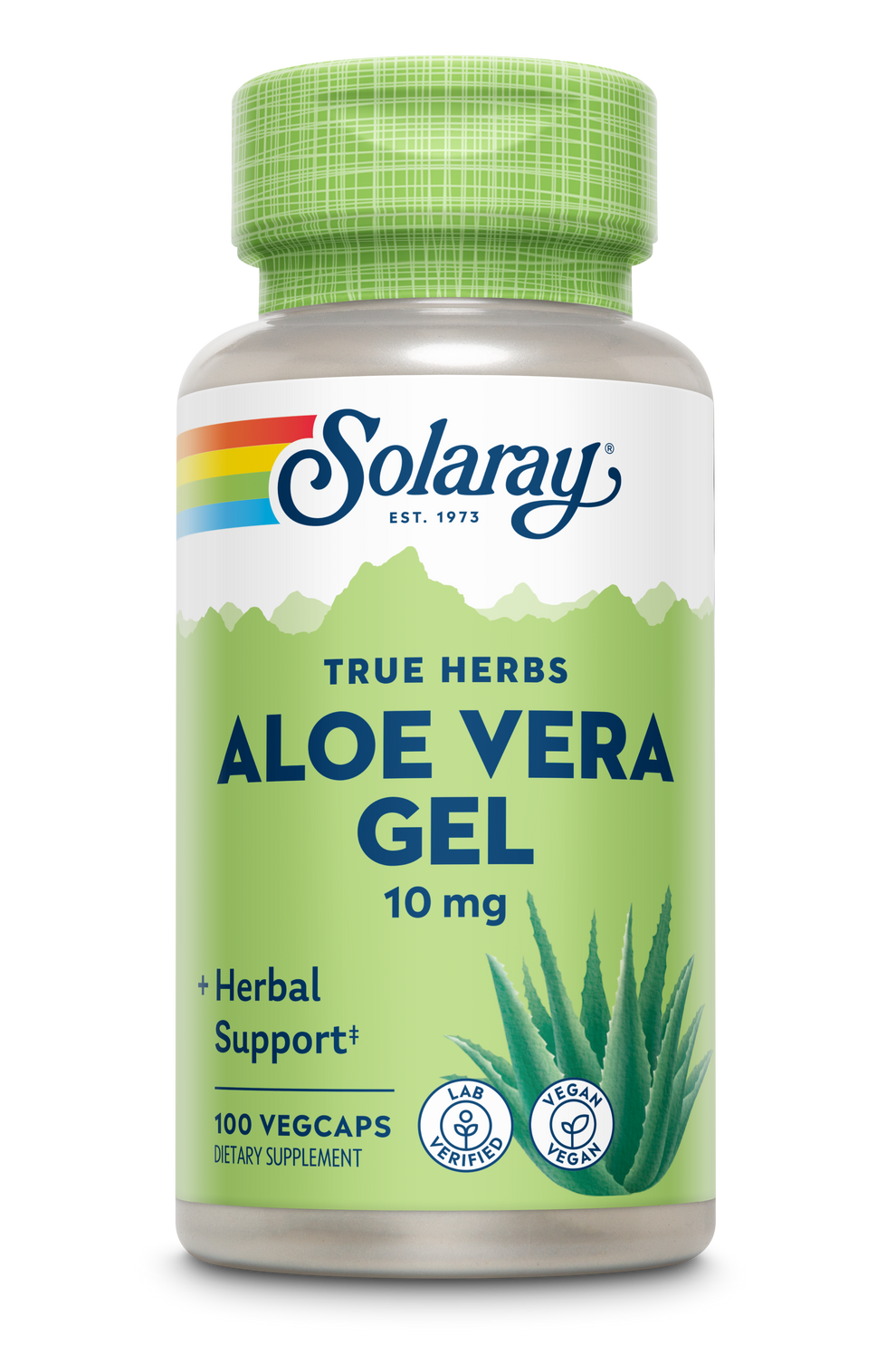 Solaray - Super Aloe V - 100 Capsules