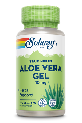 Solaray - Super Aloe V - 100 Capsules