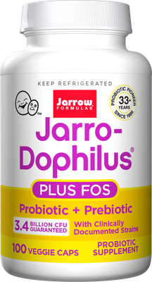 Jarrow - Jarro-Dophilus + Fos 3.4B - 100 Capsules