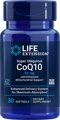 Life Extension - Super Ubiquinol Coq10 50 mg - 30 Softgels