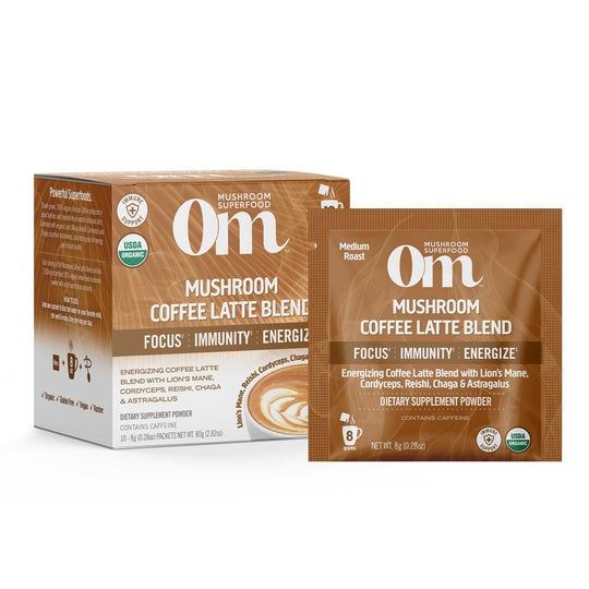 Om - Box of Mushroom Coffee Blend - 10 Pack