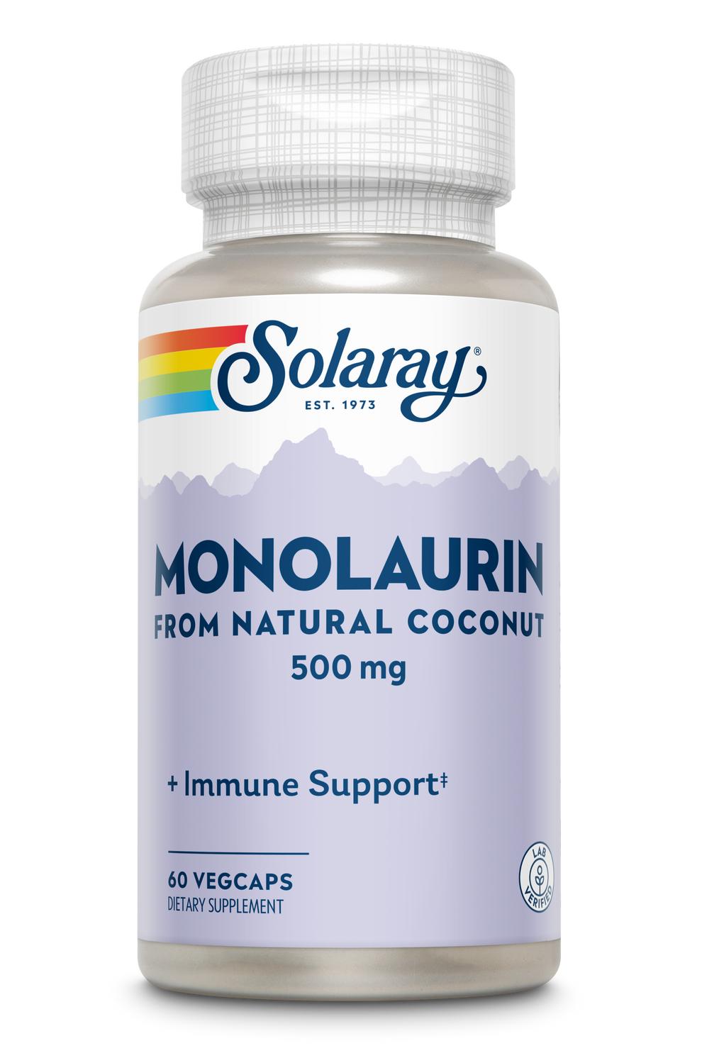 Solaray - Monolaurin - 60 Veg Capsules