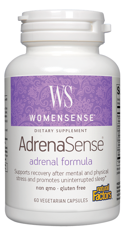 Natural Factors - Adrenasense - 60 Veg Capsules
