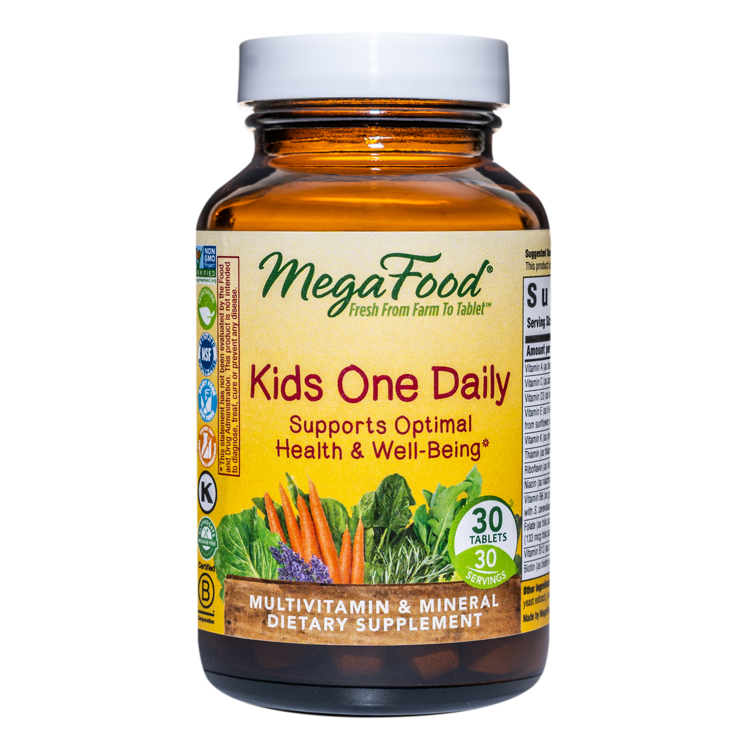 Megafood - Kids One Daily - 30 Tablets