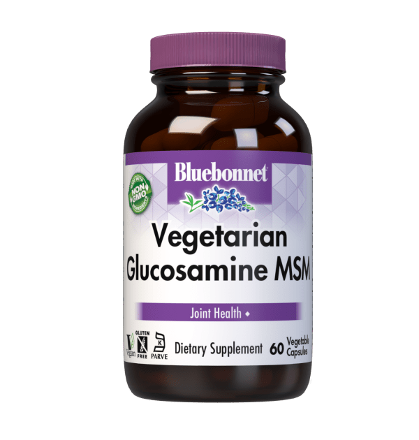Bluebonnet - Veg Glucosamine MSM - 60 Veg Capsules