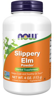 Now - Slippery Elm Powder - 4 oz