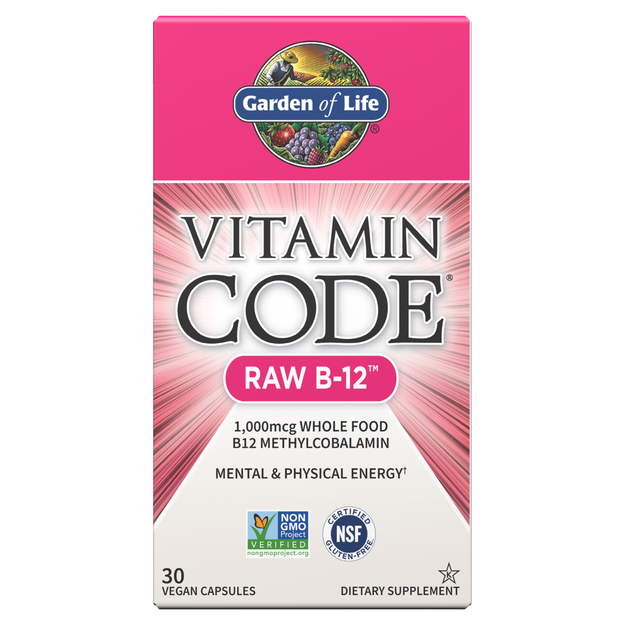 Garden of Life - Vitamin Code Raw B-12 - 30 Capsules