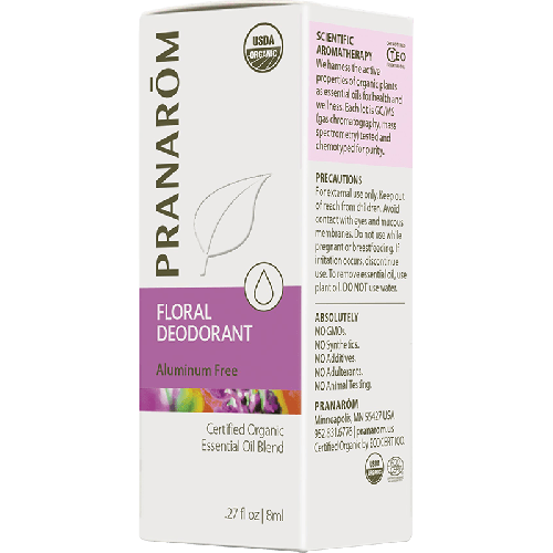 Pranarom - Floral Deodorant Roll-On - 8 mL