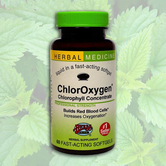 Herbs Etc - Chloroxygen - 60 Softgels