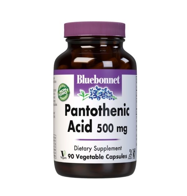 Bluebonnet - Pantothenic Acid - 90 Veg Capsules