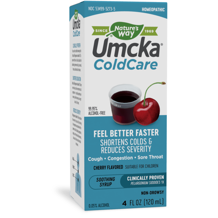Natures Way - Umcka Coldcare Syrup Cherry - 4 oz