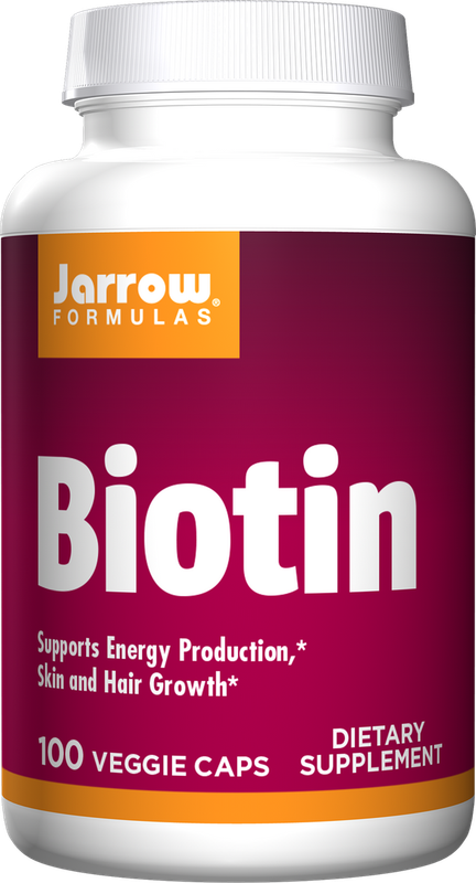 Jarrow - Biotin 5 000 mcg - 100 Capsules