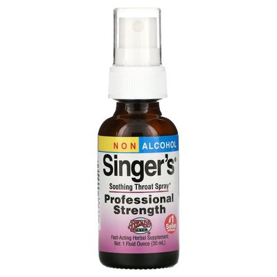 Herbs Etc - Singer's Soothing Throat Spray Non Alcohol - 1 oz Herbs Etc - Singer's Soothing Throat Spray Non Alcohol - 1 oz