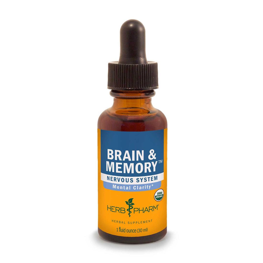 Herb Pharm - Brain &amp; Memory Tonic - 1 oz
