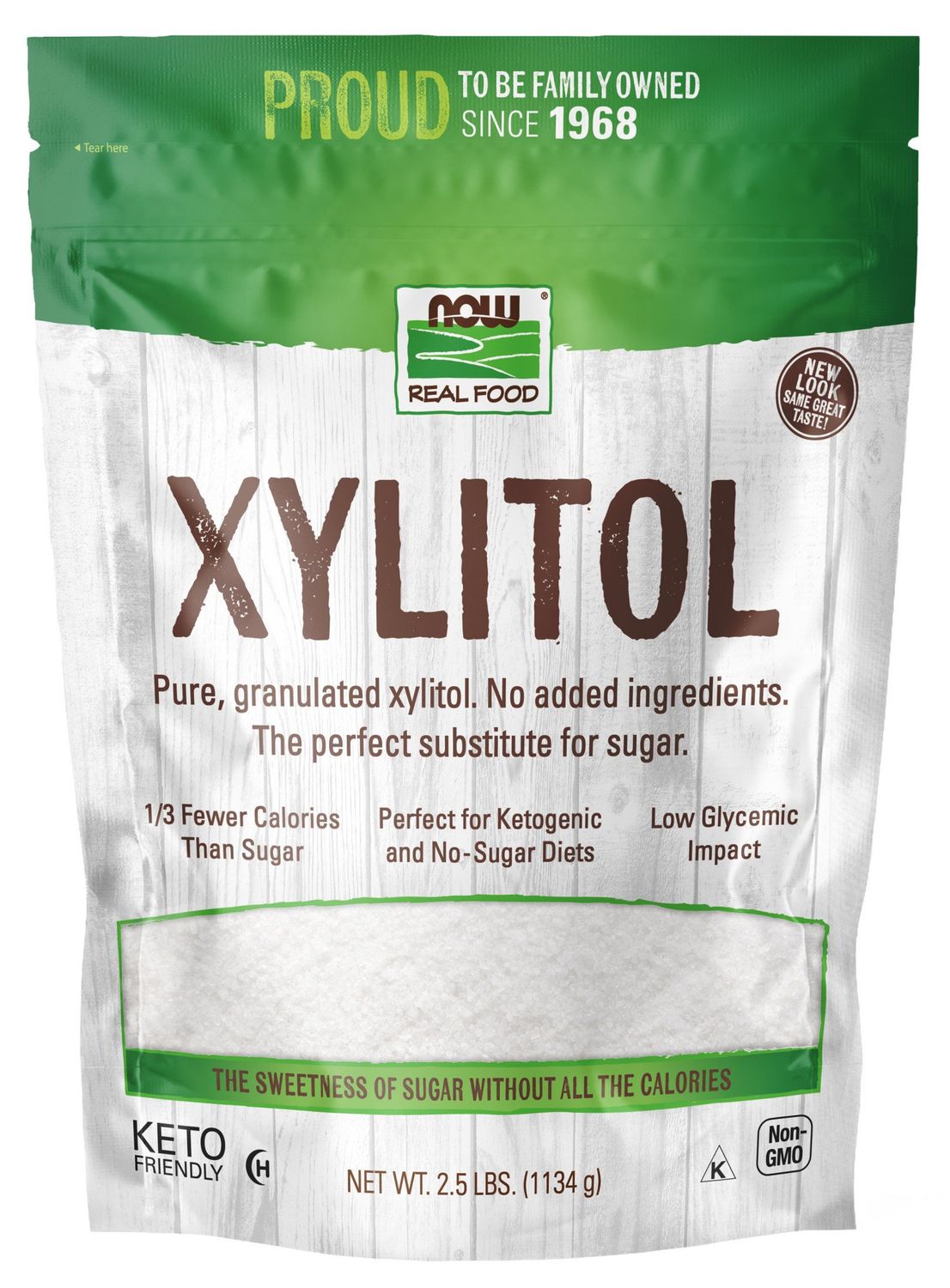 Now - Xylitol - 2.5 lbs
