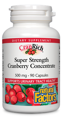 Natural Factors - Cranrich 500 mg - 90 Capsules