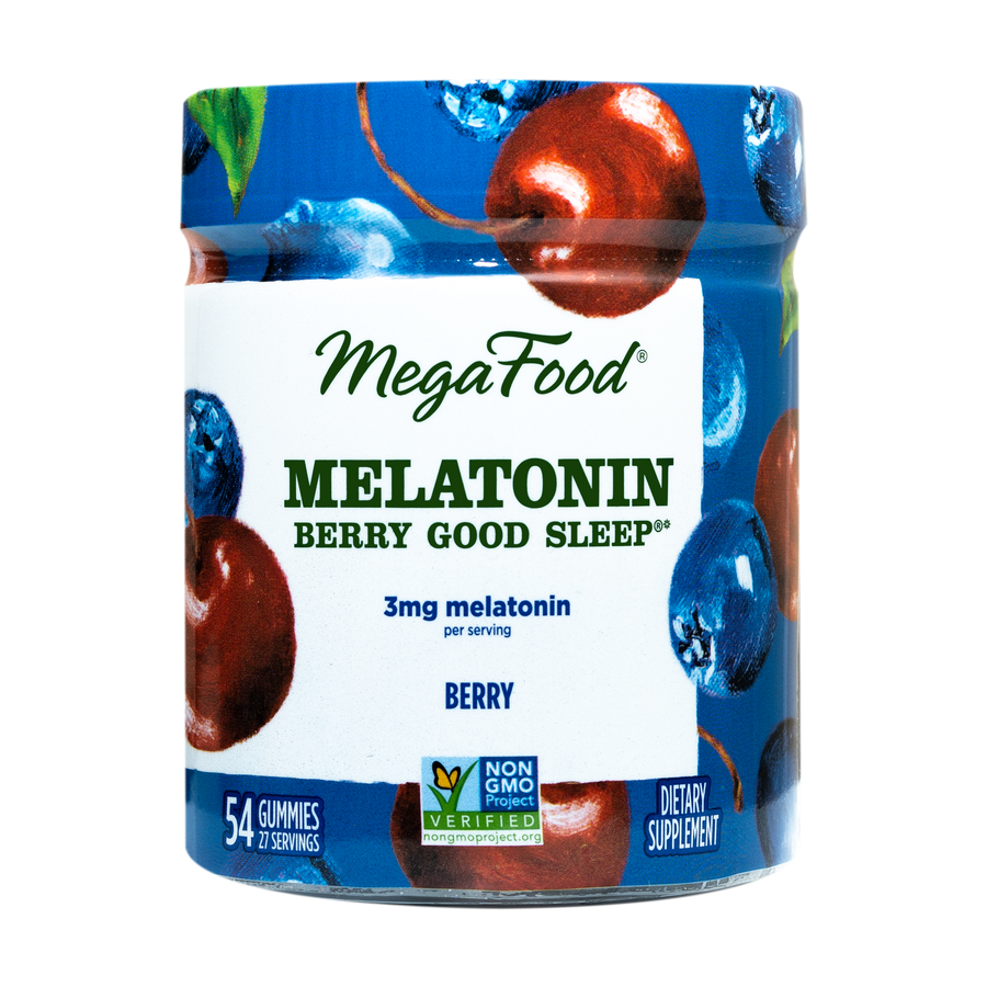 Megafood - Melatonin Gummies 3 mg Berry - 54 Gummies