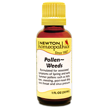 Newton Homeopathics - Pollen &amp; Weed Formula - 1 oz