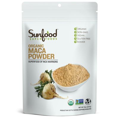 Sunfood - Raw Organic Maca Powder - 8 oz Sunfood - Raw Organic Maca Powder - 8 oz