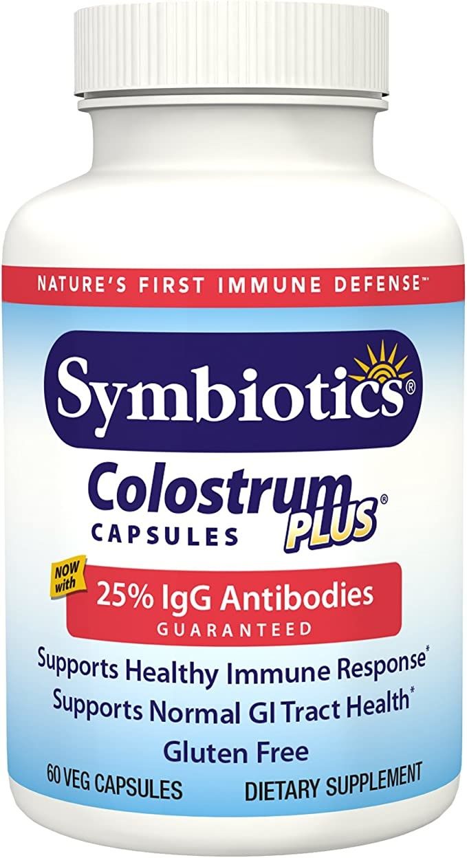 Symbiotics - Colostrum Plus - 60 Capsules