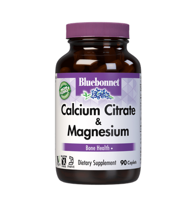 Bluebonnet - Calcium Citrate Plus Magnesium - 90 Capsules