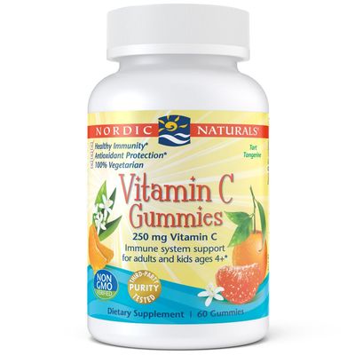 Nordic Naturals - Vitamin C Gummies Tart Tangerine - 60 count